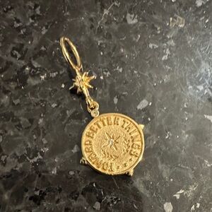 Melanie Auld Ad Meliora Pendant - Gold Vermeil